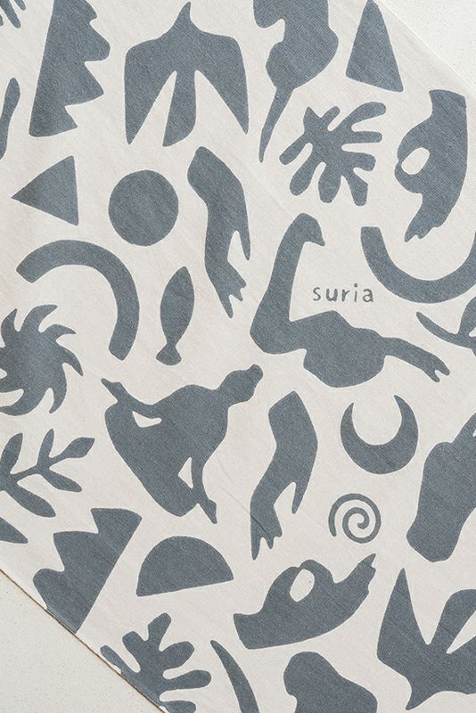 かまわぬ×suria てぬぐい 