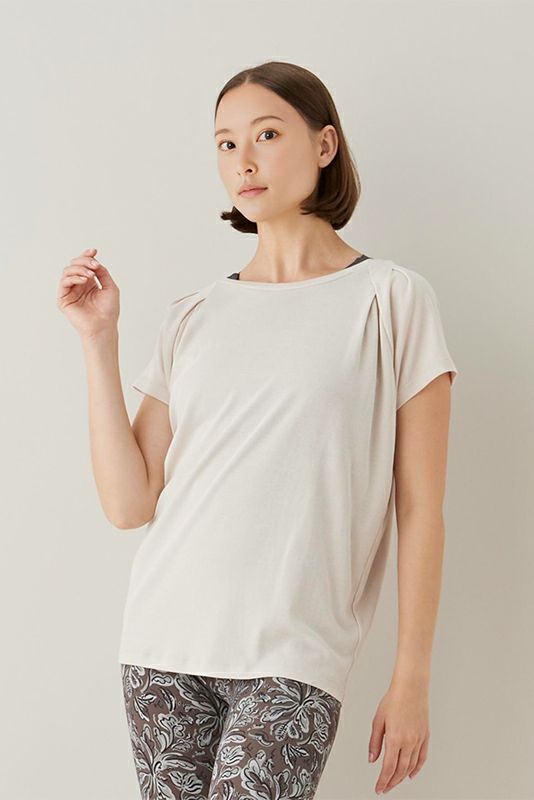 suria スリア ヨガウェア トップス 半袖 レディース Tシャツ ヴィク